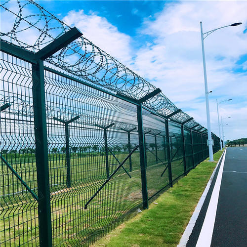機(jī)場護(hù)欄,道路護(hù)欄欄桿,藍(lán)色交通護(hù)欄